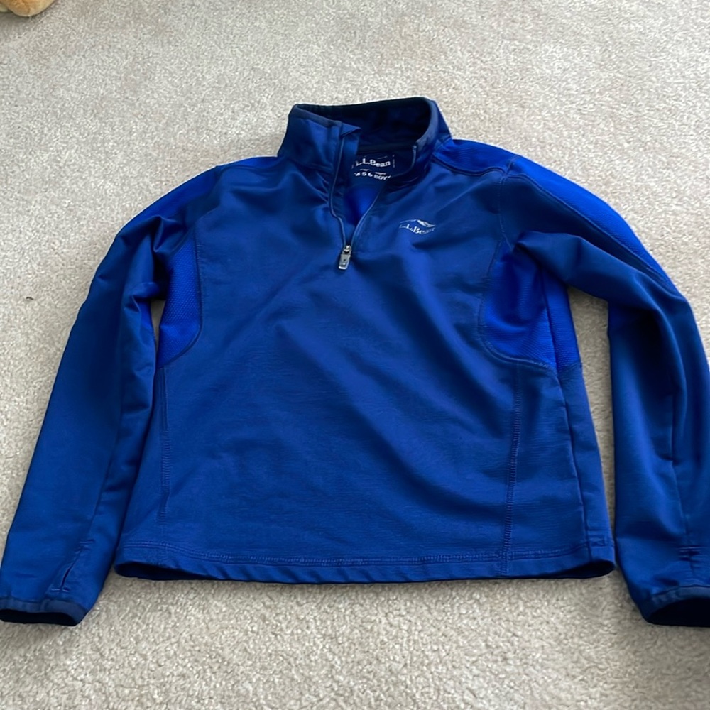 Llbean performance tech pull over